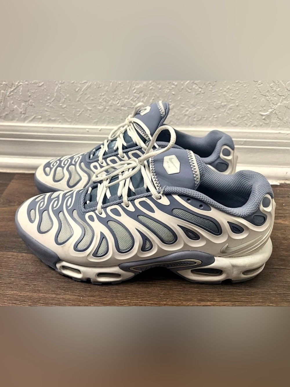 Nike Air Max Plus Sneakers Blue & White US 8.5 Men/ 10 Women